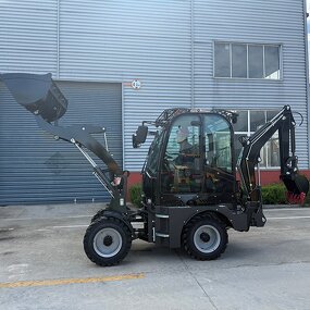 Mini Backhoe Loader Factory - Hot Sales Multi Functional Four-wheel Drive