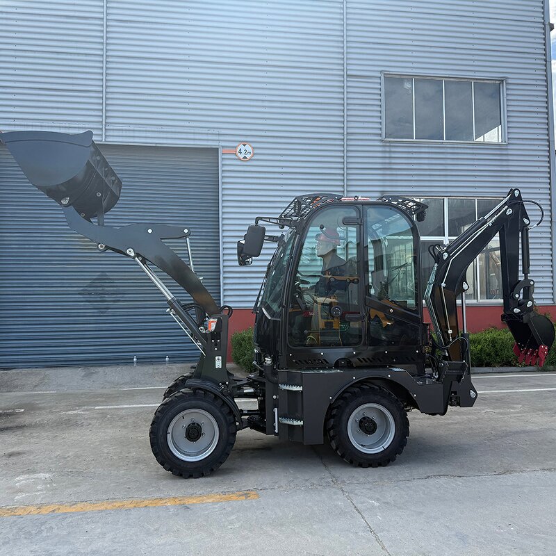 Mini Backhoe Loader Factory - Hot Sales Multi Functional Four-wheel Drive