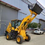 Backhoe Loaders Factory - 2.5 TON FRONT BACKHOE LOADER WHEEL MODEL