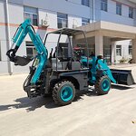 Retro Excavator Supplier - Wheel Loader Backhoe with Certification for Sale