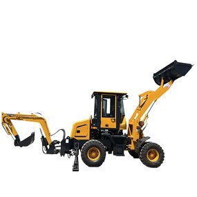 Backhoe Loaders Factory - 2.5 TON FRONT BACKHOE LOADER WHEEL MODEL