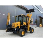 Small Tractor Backhoe Loader Manufacturer - Mini Wheel Electrical Retro Excavator