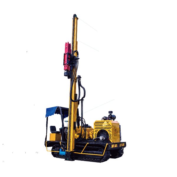 Guardrail Pile Driver Supplier - Fence Installation Machine with Drill Hammer