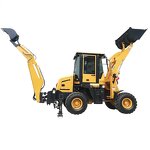 Mini Wheel Excavator Supplier - 4x4 Tractor Digger Front Loader Backhoe