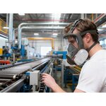 Silicone Full Face Mask Manufacturer - UT 6800 6900 Gas Protection