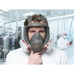 Silicone Full Face Mask Manufacturer - UT 6800 6900 Gas Protection