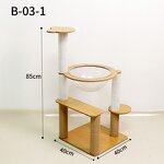 Cat Bed Supplier - UT Space Capsule Sisal Two-layer Climbing