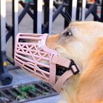 Dog Muzzle Manufacturer - UT Anti-bite Pink Silicone Puppy