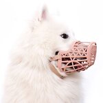Dog Muzzle Manufacturer - UT Anti-bite Pink Silicone Puppy