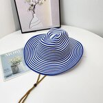 Cowgirl Straw Hat Manufacturer - Women Colorful Striped Matching