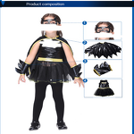 Superhero Cape Set Supplier - Kids Purple Cape Mask