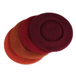 Wool Beret Supplier - Custom French Embroidery Logo Fleece