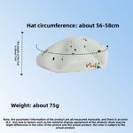 Embroidered Beret Manufacturer - Quirky Little Dinosaur Wool