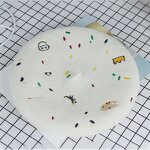 Embroidered Beret Manufacturer - Quirky Little Dinosaur Wool