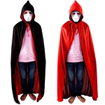 Vampire Cape Manufacturer - Customized Black Red Color Hooded