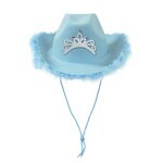 Princess Hat Supplier - Colorful Rhinestone Crown Striped