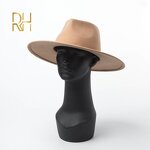 Fedora Hat Manufacturer - Ladies Camel Color Cowboy Shape