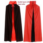 Halloween Cloak Manufacturer - Black and Red Suit for Adult