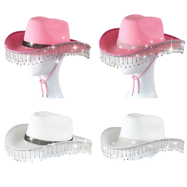 Western Cowboy Hat Manufacturer - with Diamond Tassel Topper