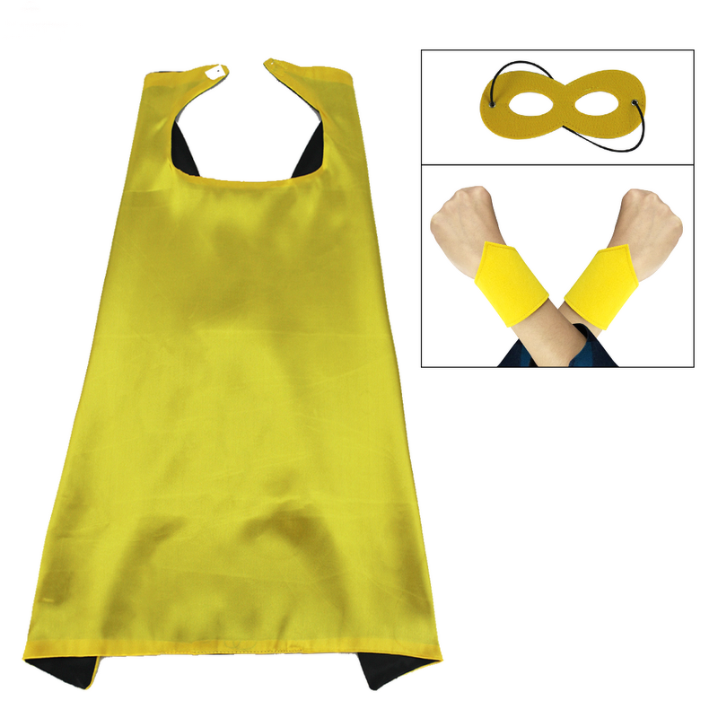Cartoon Superhero Cape Manufacturer - Children Mask Cape Set