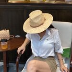 Panama Hat Supplier - Raffia Straw Woven Unisex with Ribbon