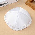 Jewish Hat Supplier - Custom Round Edge Soft Embroidery
