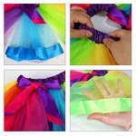 Tutu Skirt Manufacturer - Multi Color Baby Girl's Rainbow