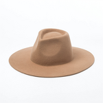 Fedora Hat Manufacturer - Ladies Camel Color Cowboy Shape