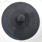 Straw Hat Supplier - Fashion 37cm Wide Brim Natural for Ladies