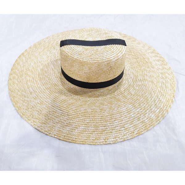 Straw Hat Supplier - Handmade Wide Brim Natural for Adults