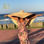 Large Straw Hat Manufacturer - Super Big 1M Yellow Dye Color