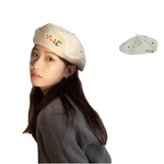 Embroidered Beret Manufacturer - Quirky Little Dinosaur Wool