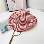 Cowgirl Straw Hat Manufacturer - Women Colorful Striped Matching