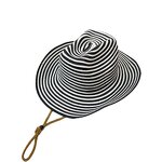 Cowgirl Straw Hat Manufacturer - Women Colorful Striped Matching