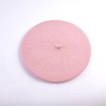 Wool Beret Supplier - Custom French Embroidery Logo Fleece