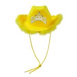 Princess Hat Supplier - Colorful Rhinestone Crown Striped