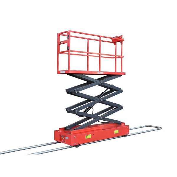 Pipe Rail Trolley Factory - 4M Electric Harvest Lift for Greenhouse