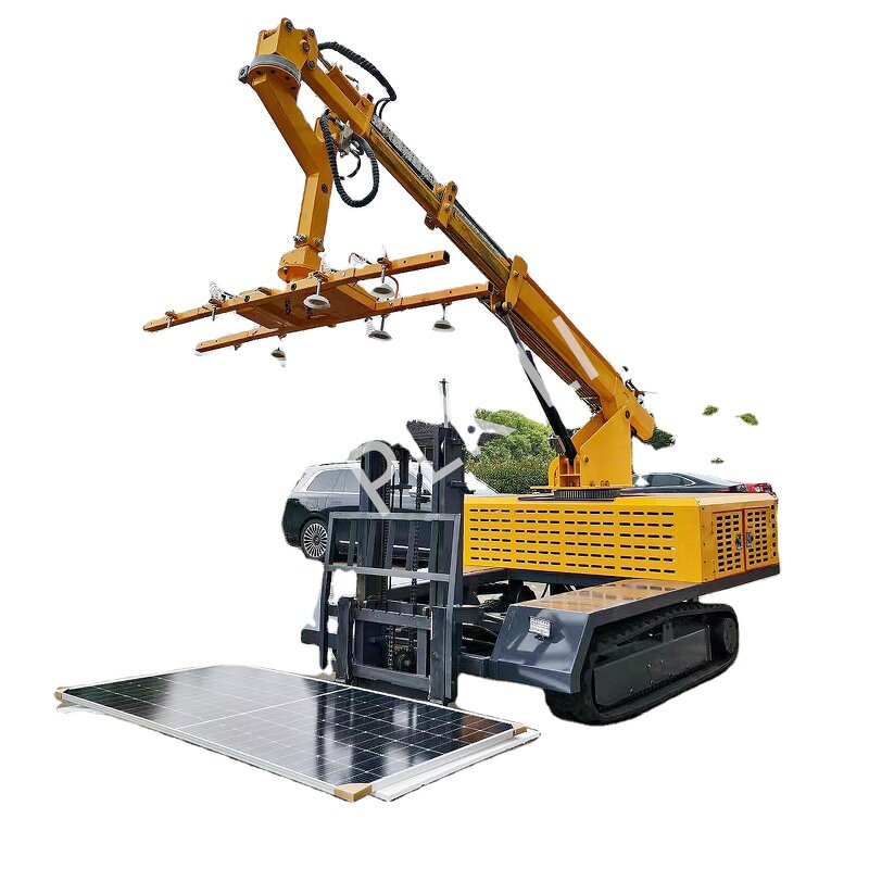Vacuum Lift Crawler Installer Supplier - Solar Panel Mounting Machine Hydraulic