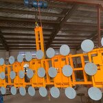 Crane Suction Frame Supplier - 600kg 1000kg Glass Suction Cups Lifting Frame