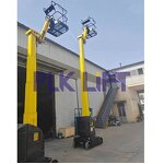Mini Boom Lift Factory - Compact Mast for Indoor Use with CE