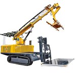 Solar Panel Mounting Machine Manufacturer - Hydraulic Crawler with Vacuum Lifters