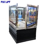 Dust Free Wheelchair Lift Factory - Accordion Bellows Hydraulic for Old People