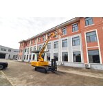 Hydraulic Crawler Installation Machine Factory - with Lift Tables for Photovoltaic Panels