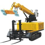 Solar Panel Lifter Manufacturer - Hydraulic Suction Cup Mounting Crawler Machine