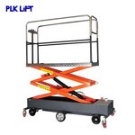 Electric Scissor Lift Factory - 4m Pipe Rail Trolley for Greenhouse