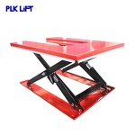 Custom Scissor Lift Table Supplier - E U Shape Stationary Low Profile Stainless Steel