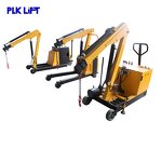 Mobile Trolley Hoist Manufacturer - 2600lbs Telescopic Jib Hydraulic for Marble
