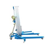 Vertical Mast Lift Factory - Single Speed Hydraulic Winch Portable 600x700mm