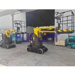 Mini Boom Lift Factory - Compact Mast for Indoor Use with CE