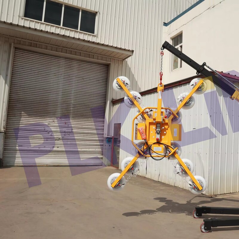 Mechanical Glass Sucker Manufacturer - 500kg Suction Cup Vacuum Lifter